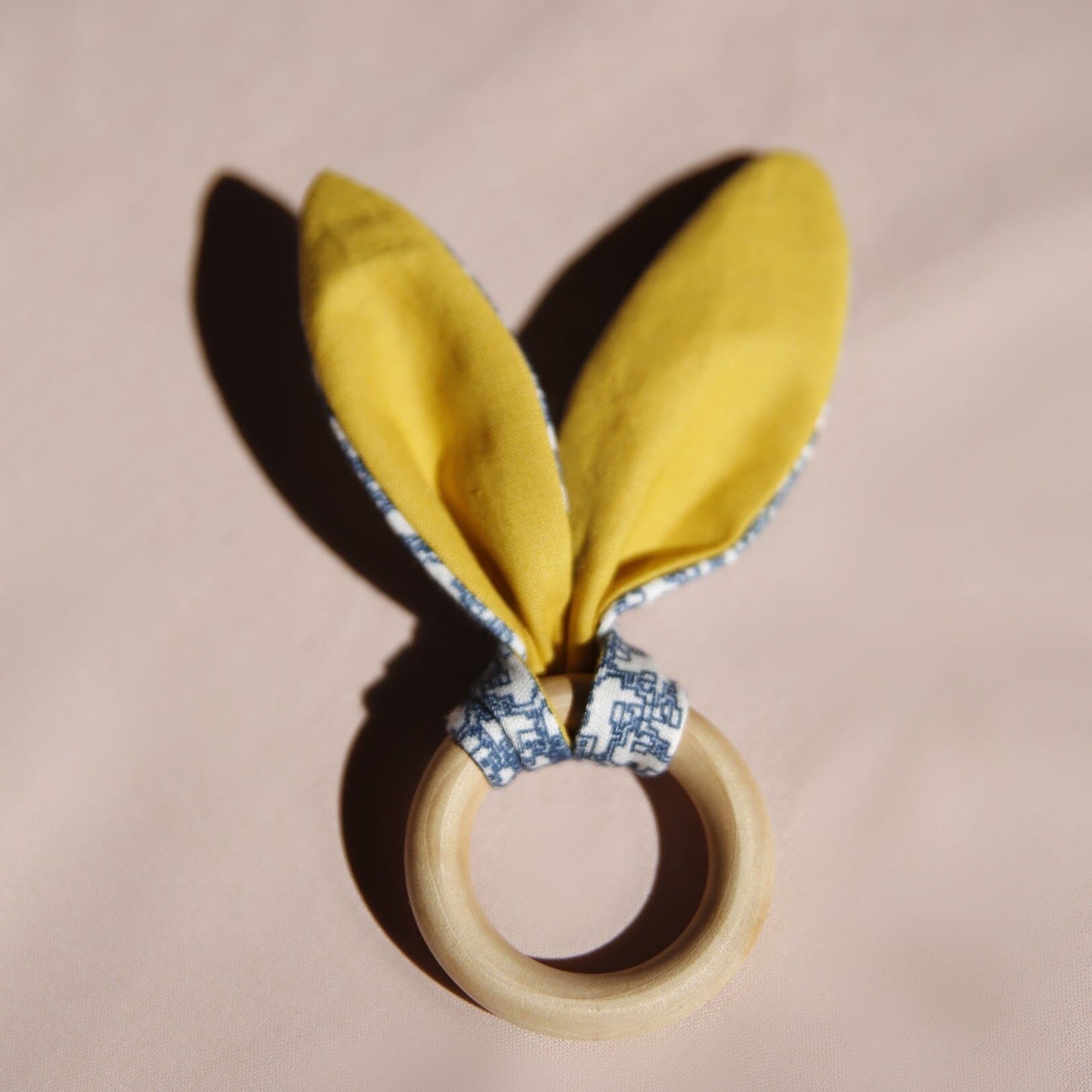 Bunny teething ring