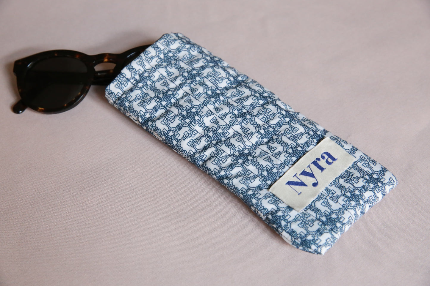 Quilted Eyeglass Case